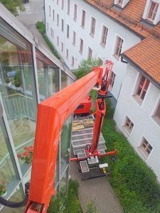 Bühne 20/9 3,5 t ausgeklappt 2