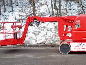 Arbeits-Bühne Innen von der Seite