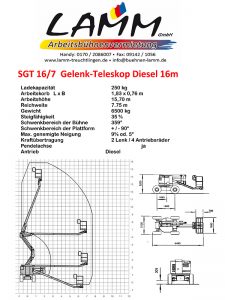 Lamm Selbstfahrer außen SGT 16 7 Datenblatt
